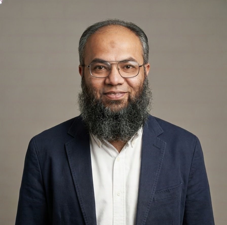 Portrait of Dr. Malik Taimur Ali, Vice Chancellor of Iqra National University